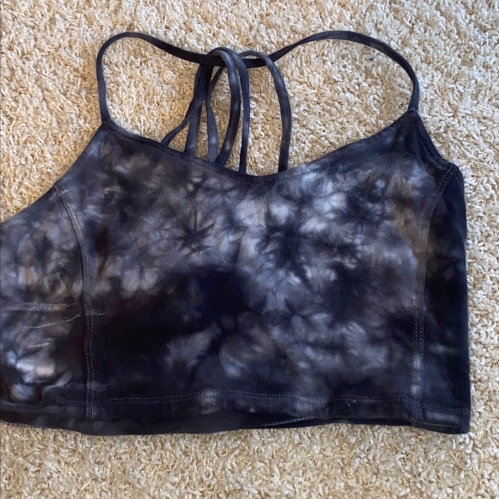Grey crop top